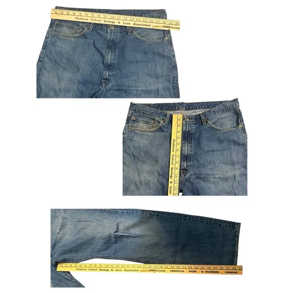 Hayden RL Ralph Lauren Polo Denim Blue Jeans Relaxed Men Sz 38 X 34 - Picture 3 of 3